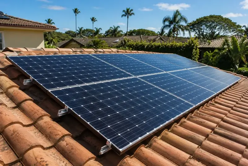 Installation de panneaux solaires à Maubec